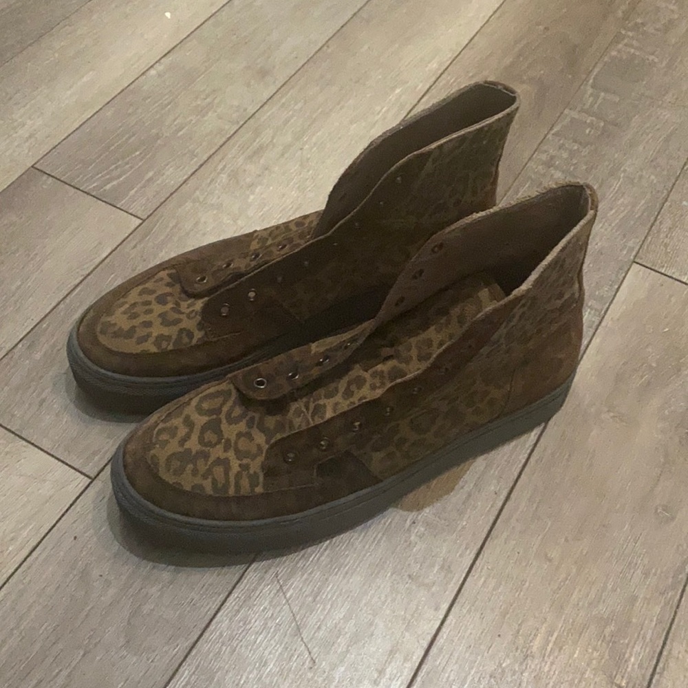 All Saints print sneakers
